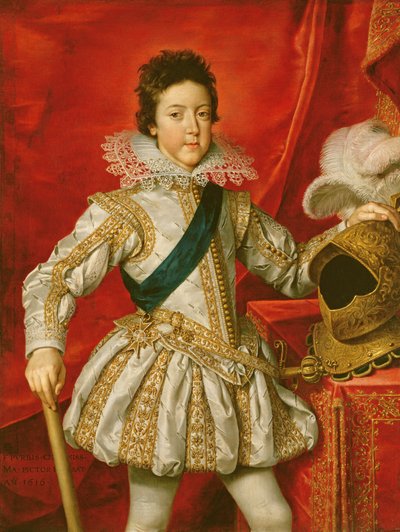 Lodewijk XIII (1601-43) door Frans II Pourbus
